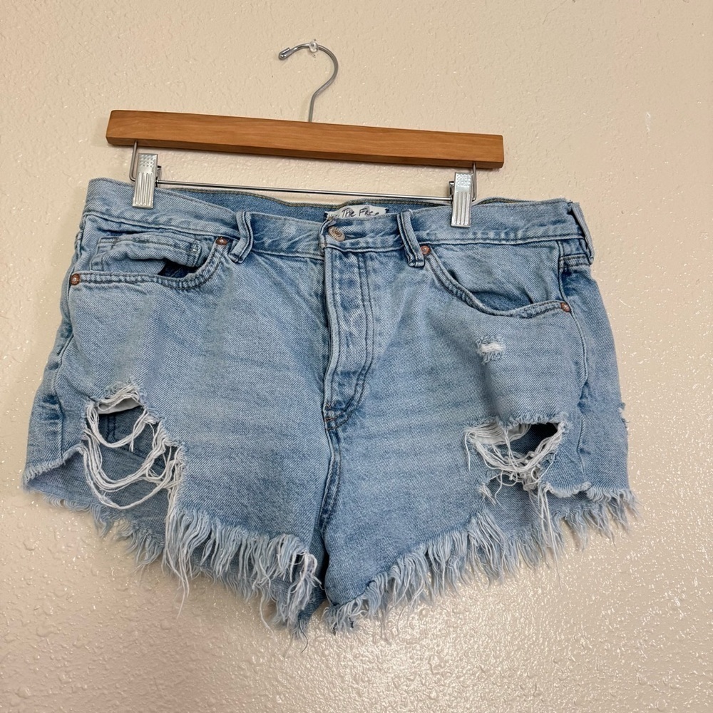 We The Free Now or Never Denim Shorts
